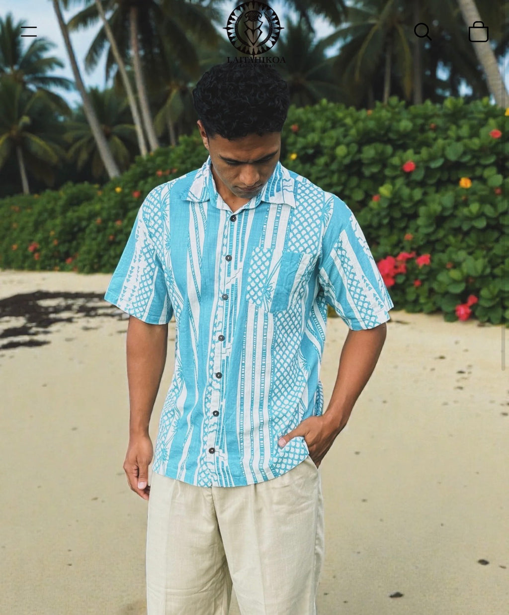 Mens Aloha Shirt